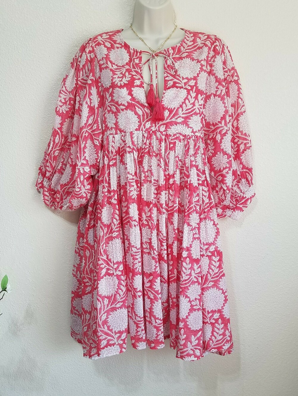 DOLMA Floral Boho Tunic Dress